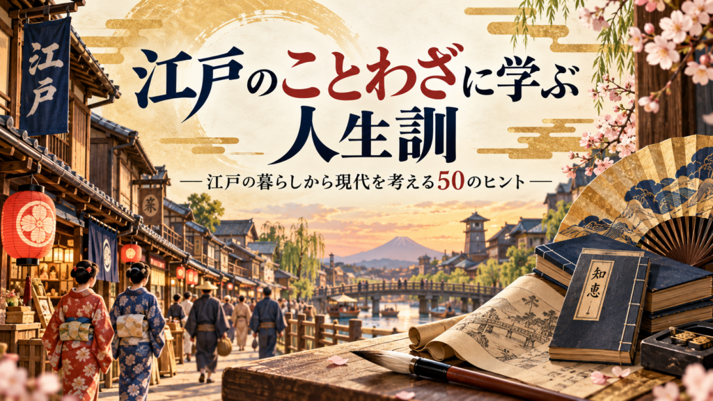江戸のことわざ